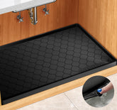 Winisok tapete bajo fregadero 22x22 ofrece protección impermeable para armarios y suelos