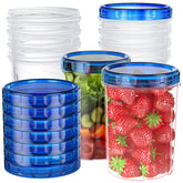 Winproper contenedores 32 oz con tapas giro para porciones listas para llevar
