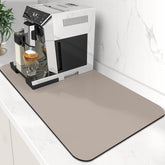 WISELIFE alfombrilla de cafe absorbente para encimeras secas.
