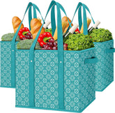 WiseLife bolsa-compra-grande-verde para compras grandes y organización