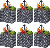 WiseLife bolsas-mercado-reutilizables-plegables, ideales para compras sin plástico.