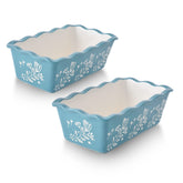 Wisenvoy molde pan hogaza cerámica: tamaño ideal para pan casero y bollos.