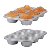 Moldes magdalenas jumbo de wivplik para porciones grandes y uniformes.