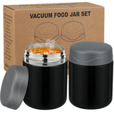 wiwens jarras de alimentos aisladas 12oz para almuerzo escolar caliente