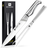 Cuchillo para pavo WIZEKA de 8 pulgadas, filo afilado para cortes precisos