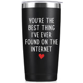 WOELIVE vaso termico 20oz frente impresa perfecto para regalo y disfrute