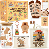 Taza Capibara 16 oz de WOFIROY, ideal para bebidas frías y fotos