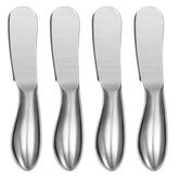 WoneNice set de 4 cuchillos para untar, ideales para queso y mantequilla, untado suave