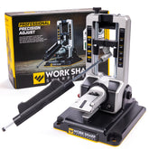 Work Sharp Professional Precision, vista frontal, afilado preciso para cuchillos domésticos.