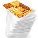 Bandejas WOWBOX de 8 piezas para servir, perfectas para aperitivos y frutas.