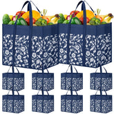 WOWBOX bolsas de compra reutilizables grandes capacidad permiten transportar productos voluminosos con comodidad.