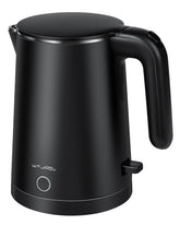 WTJMOV tetera electrica exterior negro, diseño elegante para uso diario.