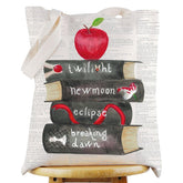WZMPA Edward Cullen tote bag frente, regalo reutilizable ideal para compras diarias