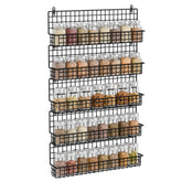 X-cosrack organizador de especias 5 niveles para pared, ahorro de espacio en la cocina.