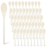 Cucharas ovaladas Xelsluthe de 50 piezas para cocinar y servir con estilo