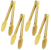 Pinzas de servir XEVOM doradas de 9 pulgadas para buffets