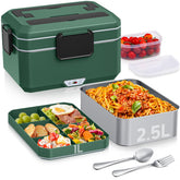 Xflyee caja-almuerzo eléctrica con capacidad 3,5 L para comer caliente en casa.