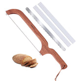 Cuchillo para pan XJHEYLZ con ajuste de tensión para cortes uniformes.