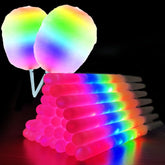 Conos XnzoSkylz con luz LED para algodón de azúcar, ideales para fiestas