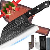 Cuchillo XYJ con tang completo y mango ergonómico para control preciso.