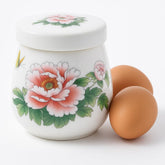Xylarnoveth huego coddler con tapa ceramica para huevos tibios y uniformes