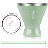 Tapa segura del Yagady Martini Tumbler para evitar derrames y mantener la bebida fresca