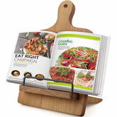 YANGSHUO Portacookbook de madera en cedro sostiene recetas para lectura cómoda