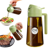 Botella YARRAMATE con atomizador de aceite 16 onzas, ideal para aderezos.