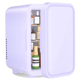 Enfriador YASHE de 6 litros morado, exterior compacto para dormitorio y escritorio.