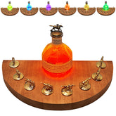 YCCOKJJ Blanton's Stopper Display con luz de 7 colores para exhibir tapones con estilo
