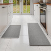 Alfombra de cocina YDKGL antideslizante y absorbente, conjunto de dos.