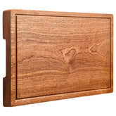 Tabla de cortar YeadCedle de pieza única en Sapele, muy duradera.