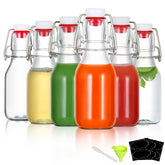 Botellas YEBODA 4oz con tapa voltea para sellar sin fugas.