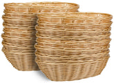 Yesland cestas ovaladas de plástico para almacenamiento, ideal para ordenar la despensa.