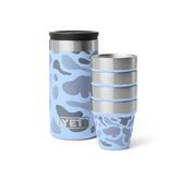 Vasos de chupito YETI en azul camuflaje con estuche compacto para transportar
