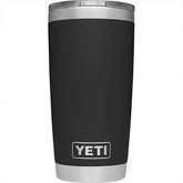 YETI Rambler 20 oz con acero inoxidable mantiene bebidas frías o calientes por más tiempo.