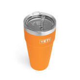Taza de YETI Rambler 26 onzas con pajita para bebidas frías o calientes al aire libre.