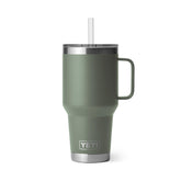 Rambler YETI de 35 onzas con manija para uso diario y comodidad.
