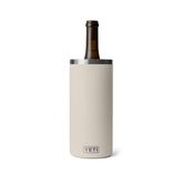 YETI Rambler enfriador de vino, tapa taupe, mantiene estable la botella en exteriores