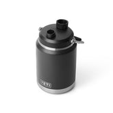 YETI Rambler Half Gallon Jug 2.0 frontal mantiene bebidas frías por más horas