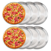 YEUIKERR sarten para pizza de 12 pulgadas con borde seguro para horno