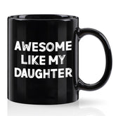 Taza YHRJWN con diseño doble cara para papá