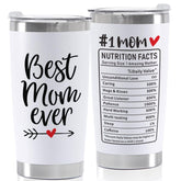 Vaso térmico YINCUO de 20 onzas, ideal regalo para mamá que disfruta café caliente.