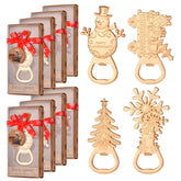 Abrebotellas navideño de YKLIGTN para boda, detalle elegante para invitados.