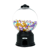 YOBRO mini máquina de dulces en escritorio negro, ideal para diversión diaria.