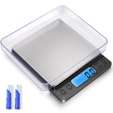 Yoncon Balanza Cocina Precisa 0.1 g para medir ingredientes con exactitud en recetas.