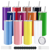 YOUKE OLA vaso aislado 20 onzas multicolor para bebidas frías o calientes
