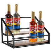 Organizador YQBRAO para 8 botellas de sirope, ideal para barra de café.