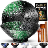 YTLEMON bol ramen cerámico de 8 pulgadas con diseño único para servir ramen