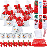 Taza esmaltada de Yungyan con muñeco de nieve, ideal para bebidas calientes en invierno.